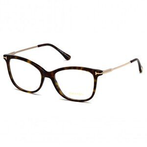 NEW TOM FORD EYEGLASSES HAVANA WOMEN CAT EYE EYEWEAR